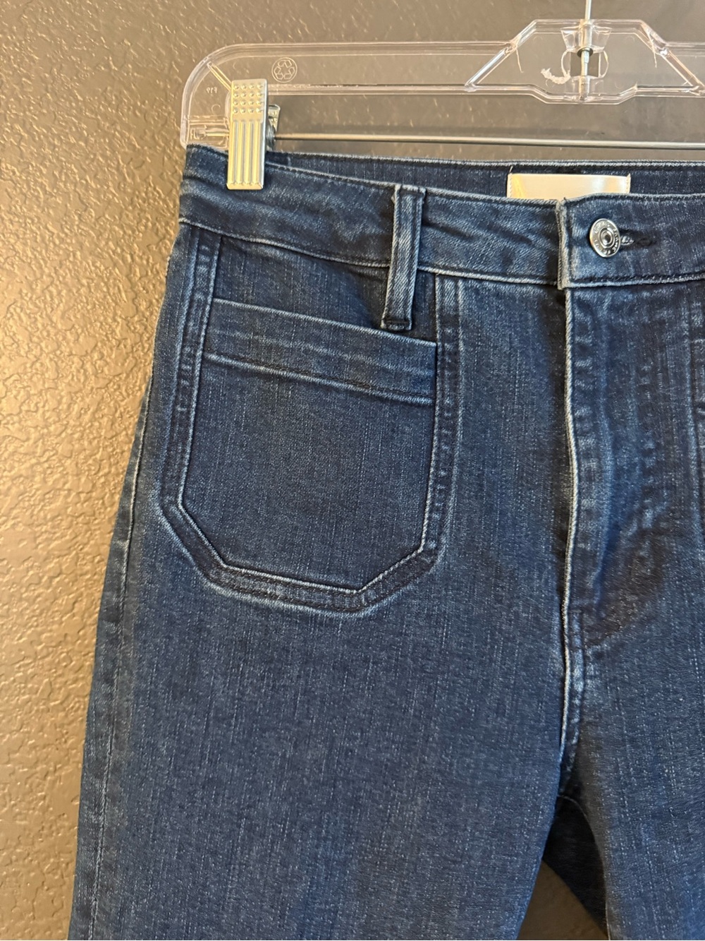 FRAME • Reboot High Rise Crop Modernist pocket Jeans in Jest size 26 - Picture 6 of 10